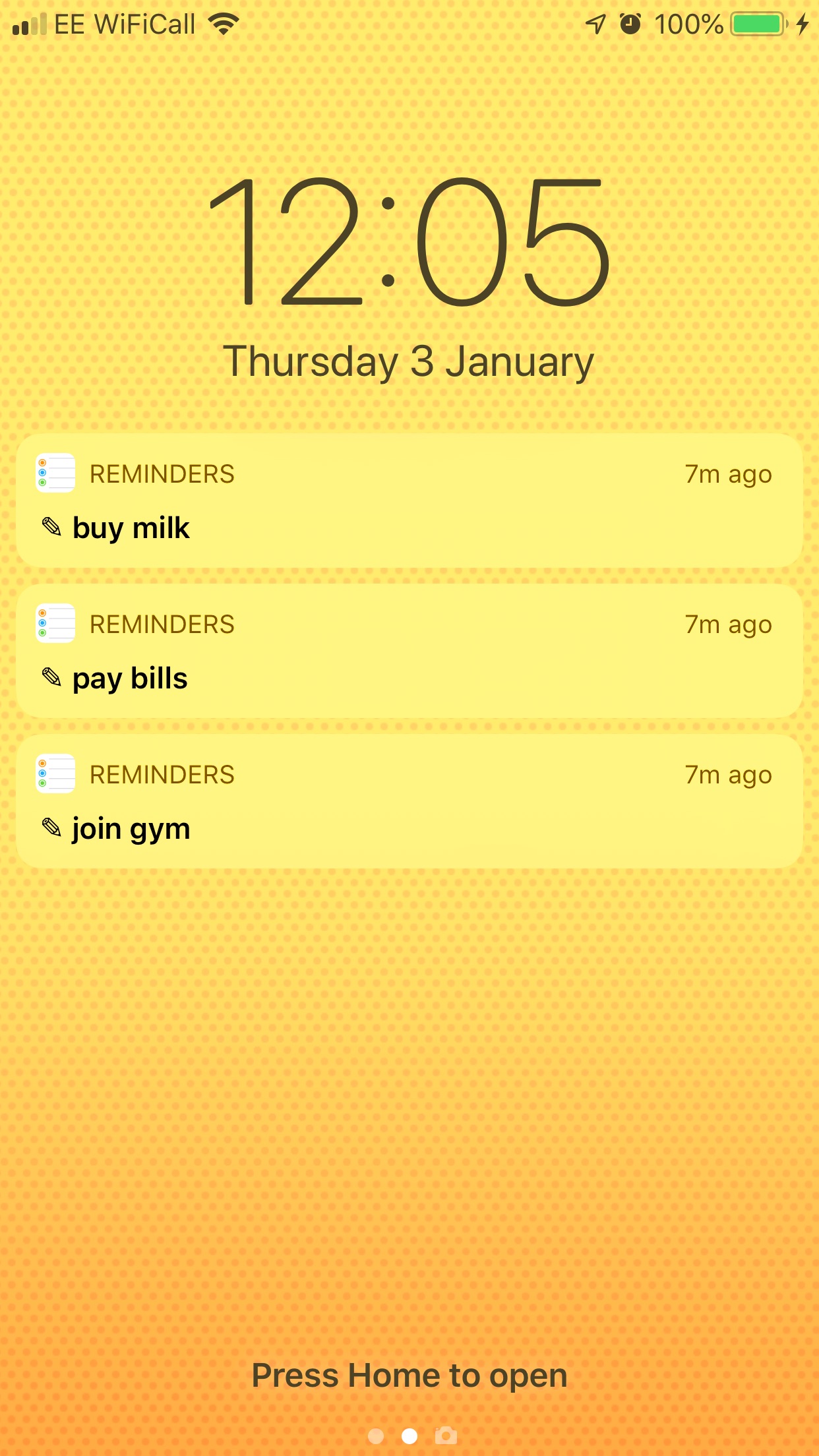 Screenshot do app NoteFace - Lock Screen & Watch