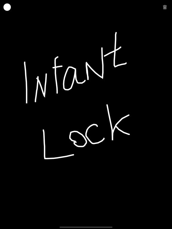 Infant Lock - black screen screenshot 2