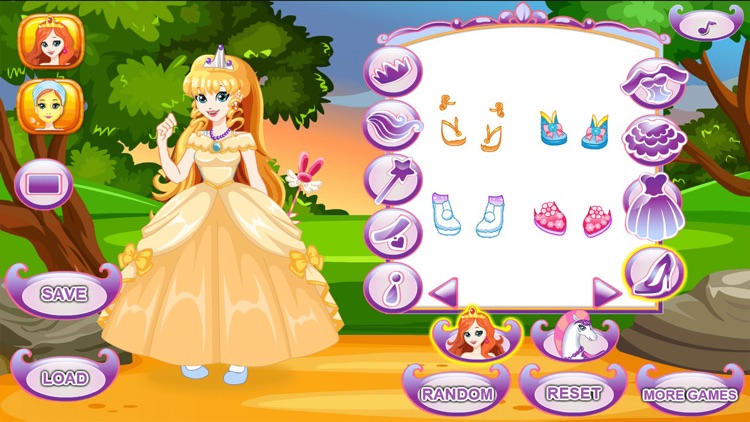 Dress Up Games, The Princess