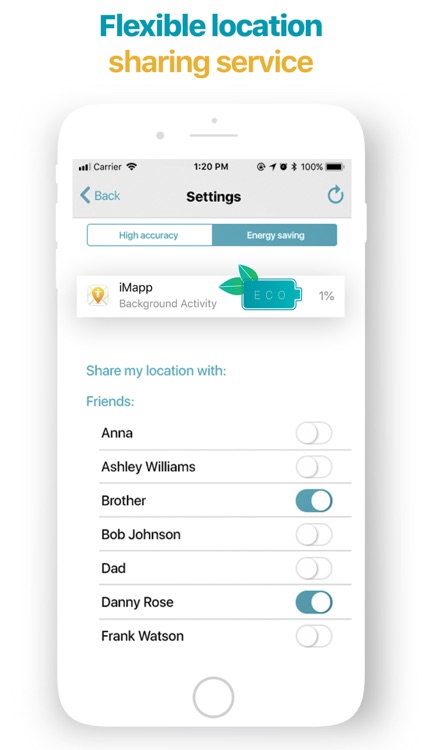 Find my Phone, Friends - iMapp screenshot-6