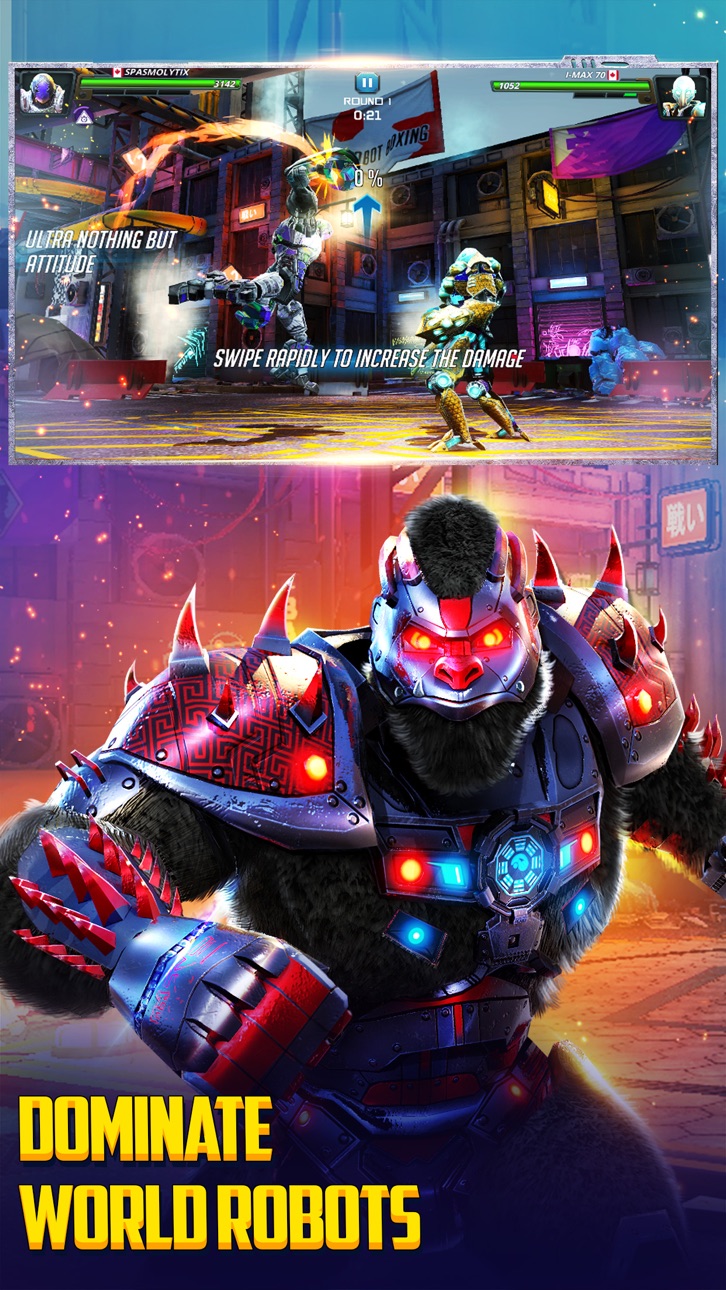 World Robot Boxing 2 Hack screenshot 5 - iOS game interface