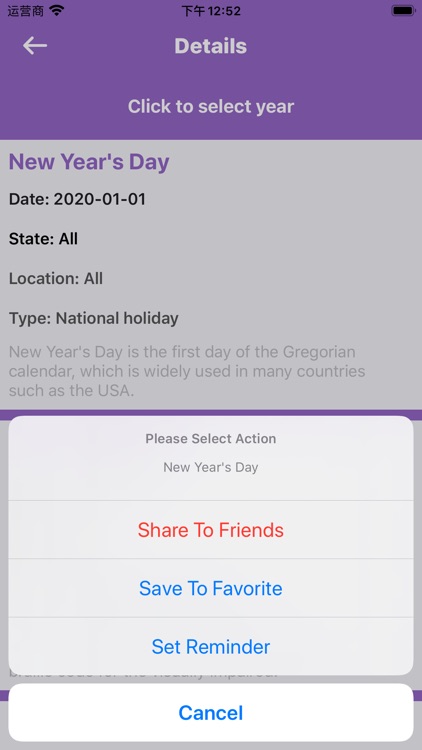 Know World Holidays screenshot-3