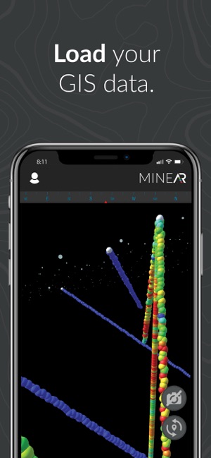 MineAR: Augmented Reality Map