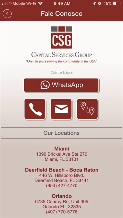 Capital Services Group screenshot 2