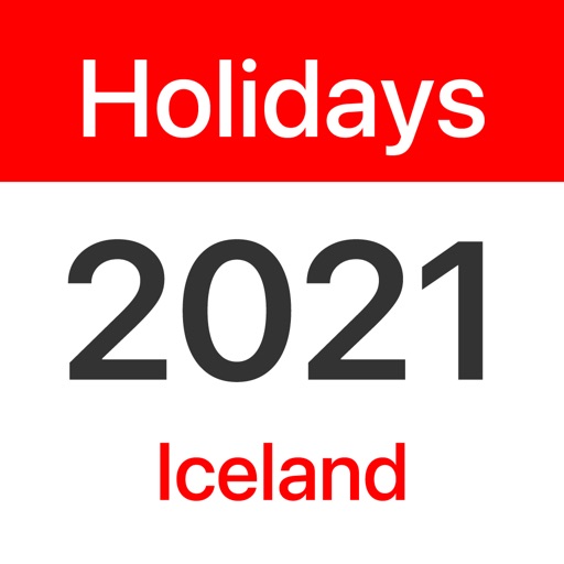 Iceland Public Holidays 2021