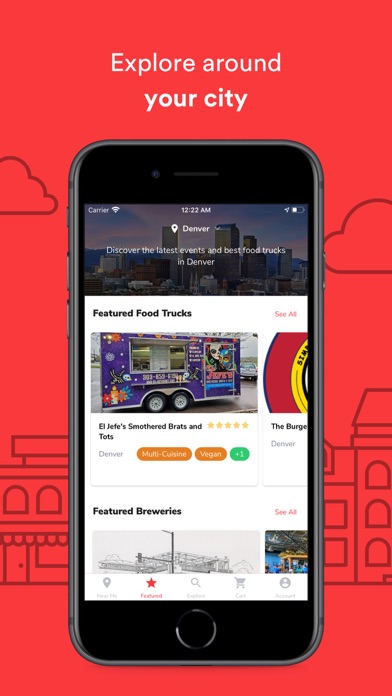 Truckster - Find Food Trucks screenshot 2