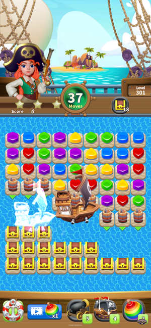 Pirate Jewel Quest(圖1)-速報App