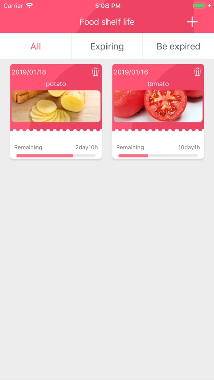 Food shelf life-Healthy diet screenshot-3