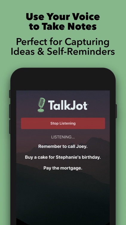 TalkJot – Voice-to-Email Notes