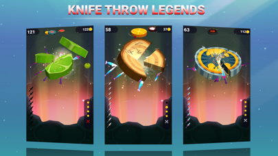 Knife Throw 3D Legend screenshot 3