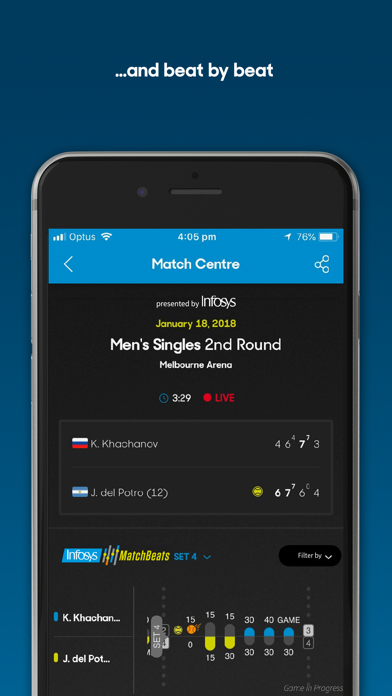 Australian Open Tennis Championships 2012 Screenshot 5