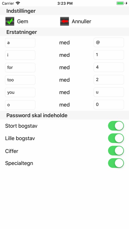 PassGen password generator DK