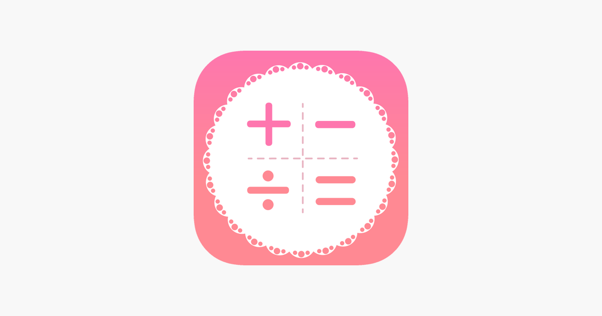 かわいい電卓 きせかえ計算機 Calcute をapp Storeで