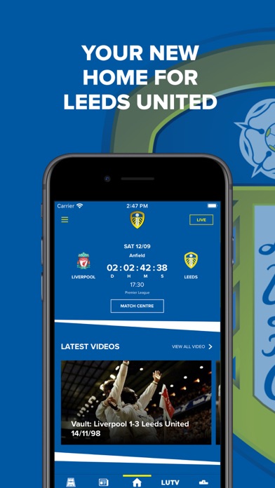 How to cancel & delete Leeds United Official from iphone & ipad 1