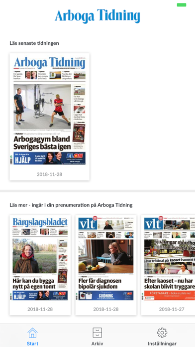 Arboga Tidning e-tidning