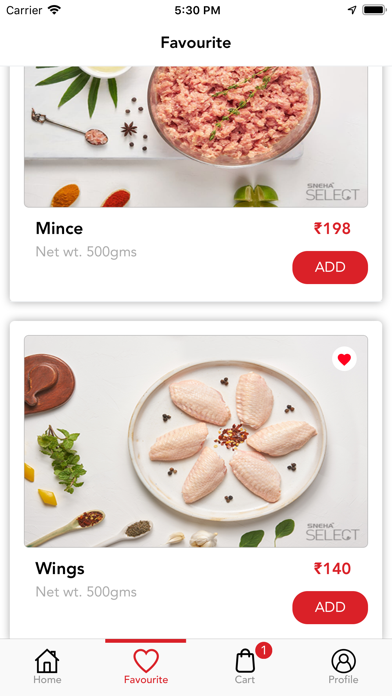Sneha Select-Order All Meats screenshot 3