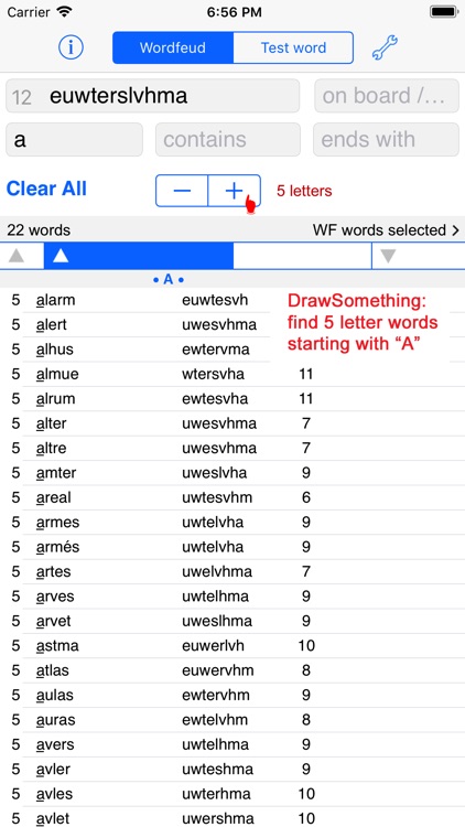 Dansk Words Finder Wordfeud screenshot-3