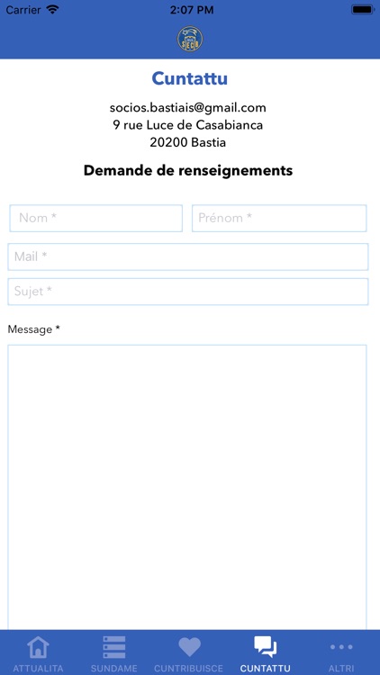 Socios Etoile Club Bastiais screenshot-3