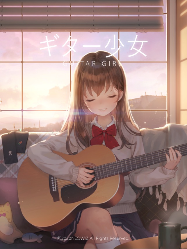 ギター少女 癒し系音楽ゲーム をapp Storeで