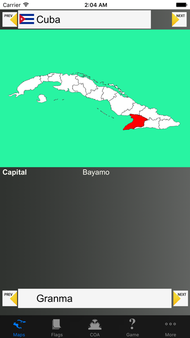 How to cancel & delete Central America and Caribbean Province Maps, Info from iphone & ipad 1