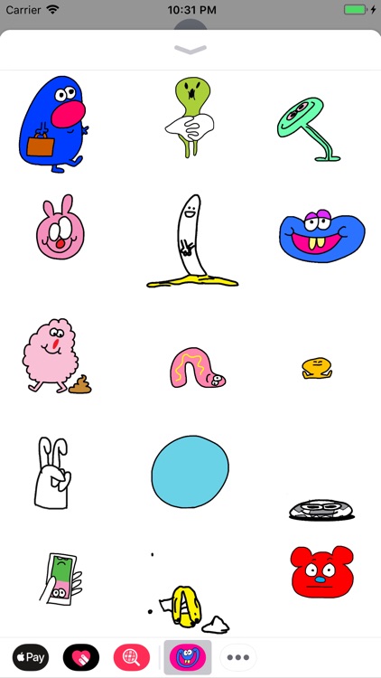 Jon Burgerman Stickers