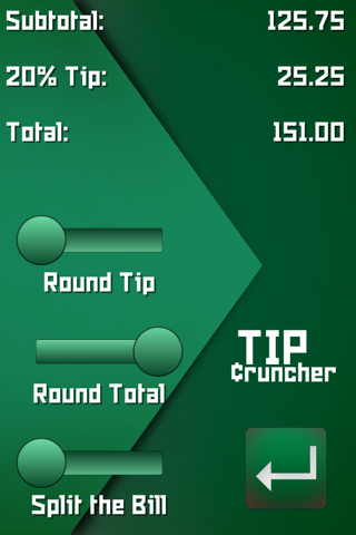 TipCruncher screenshot 3