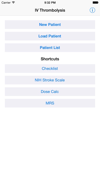 IV Stroke Thrombolysis