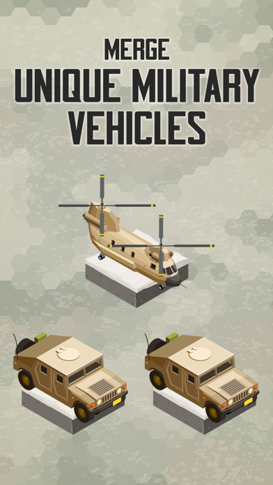 Merge Military Vehicles Tycoon screenshot 2