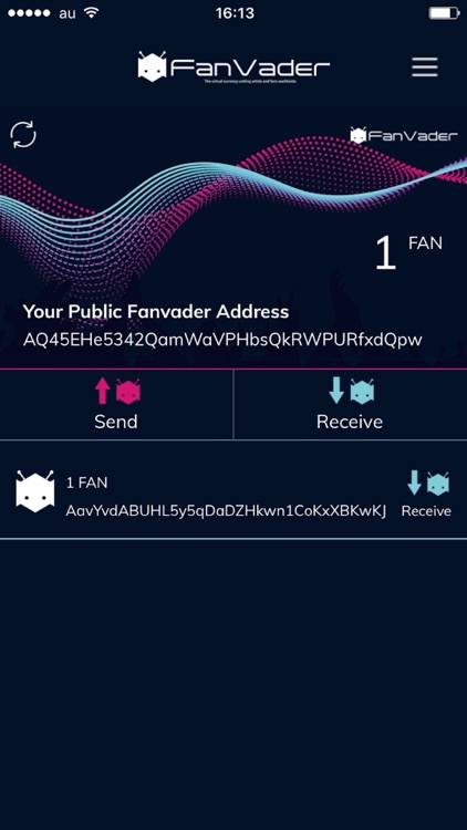 Fanvader Wallet screenshot-3