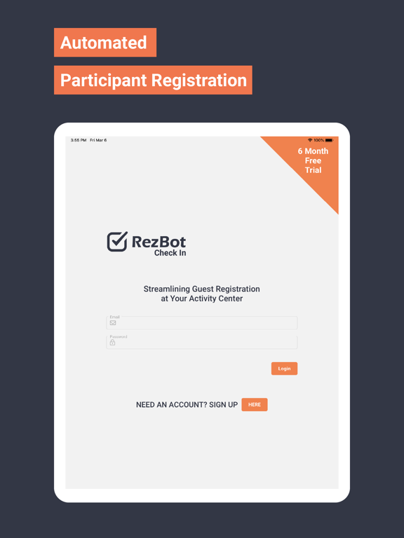 Screenshot #4 pour RezBot CheckIn