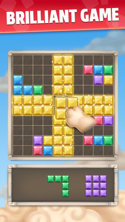 Jewel Block Puzzle Brain Game screenshot-5