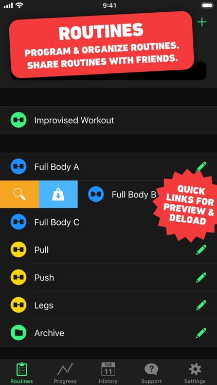 HeavySet - Gym Log Workout