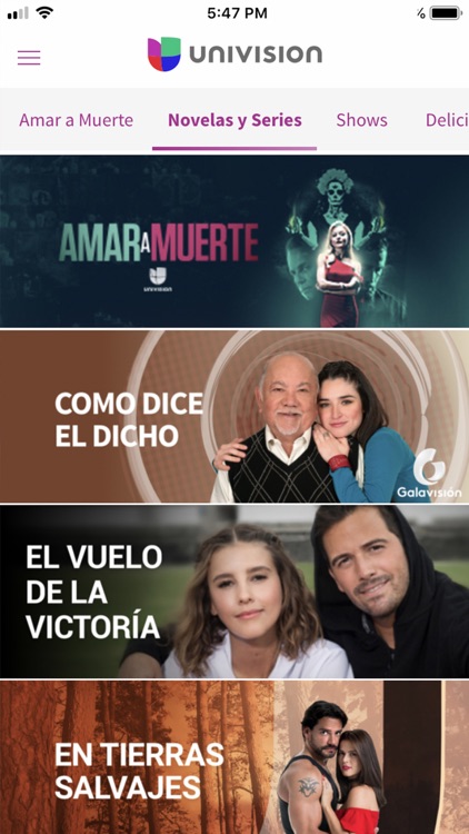 Univision screenshot-3