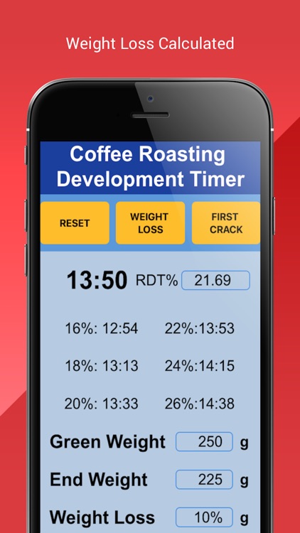 Coffee Roasting RDT Timer screenshot-4