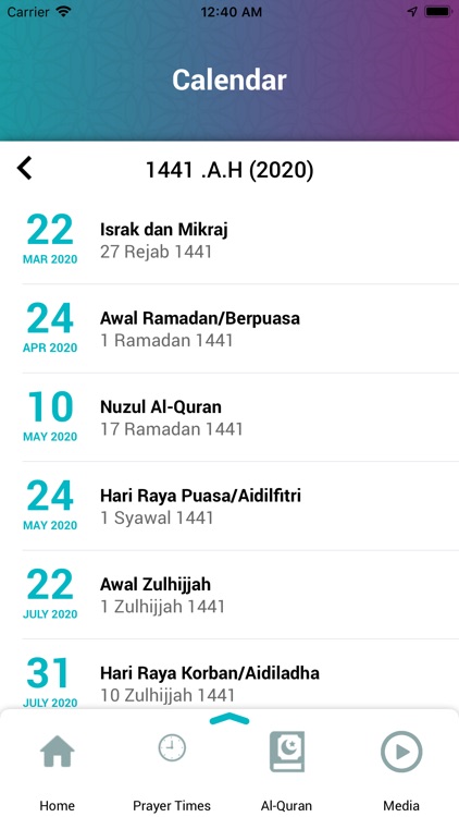 Raudhah - Quran, Azan, Qiblat screenshot-4