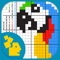 Pic-a-Pix are exciting logic puzzles that form whimsical pixel-art pictures when solved
