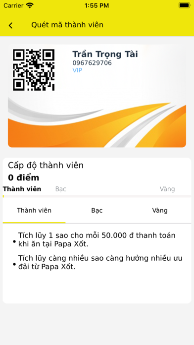 Miutea – Đặt hàng tích điểm screenshot 2