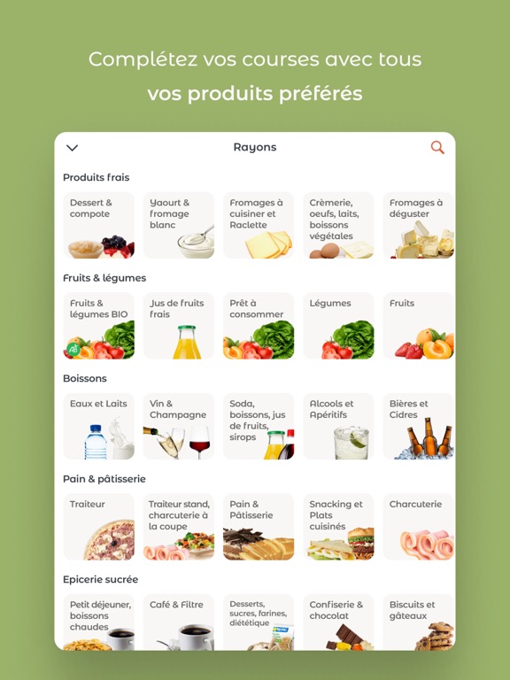JOW - Recettes et courses JOW - Recettes et courses