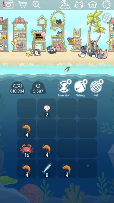 2048 Kitty Cat Island screenshot 2