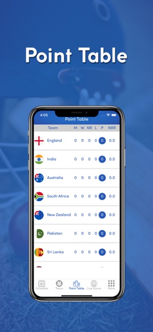 Cricket WC 2019 Schedule, Live