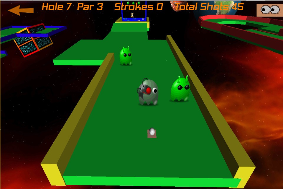 Crazy Golf in Space Pro screenshot 3