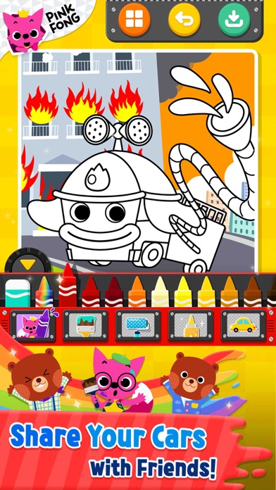 How to cancel & delete Cars Coloring Book PINKFONG from iphone & ipad 4