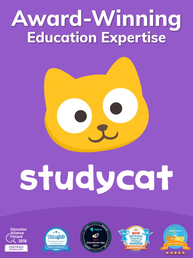 Studycat Fun Spanish For Kids On The App Store - how to put on two shoulder pets on roblox mobile