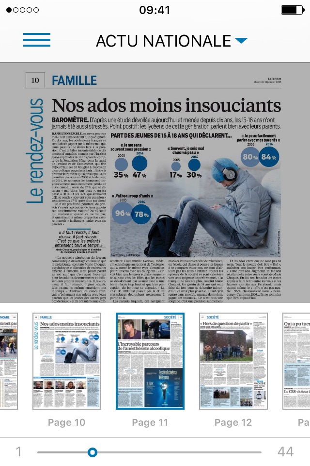 Journal Le Parisien screenshot 3