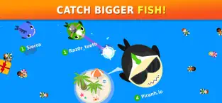 Screenshot 2 Piranh.io: Fun Online Battle! iphone
