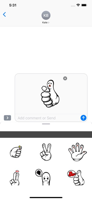 Finger stickers pack(圖3)-速報App