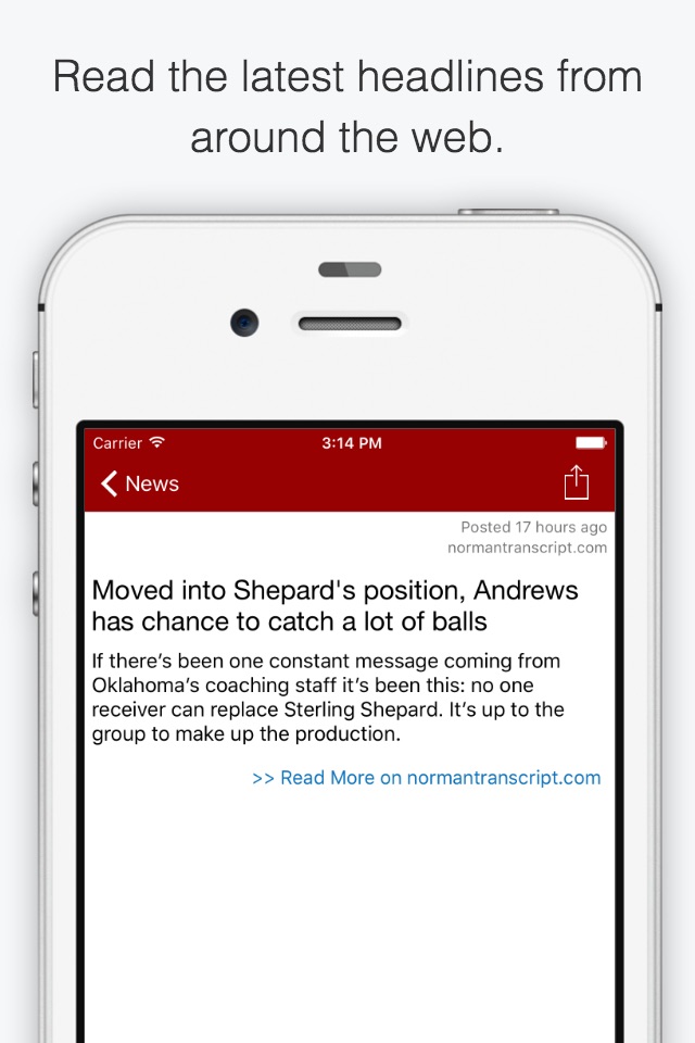 SoonerApp Oklahoma Football screenshot 2