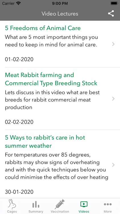 Rabbitry Farm log management screenshot-5