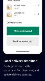 shopify local delivery iphone screenshot 2
