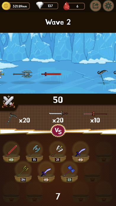 WeaponWar : Idle Merge Weapon screenshot 2